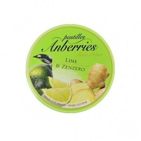 Anberries Lime e Zenzero 55g