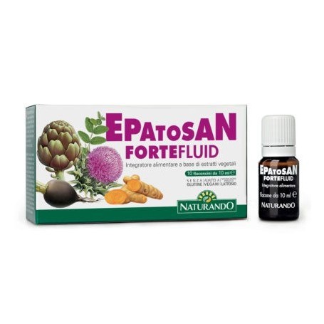 EPATOSAN FORTE FLUID  Naturando 10 flaconcini da 10ml