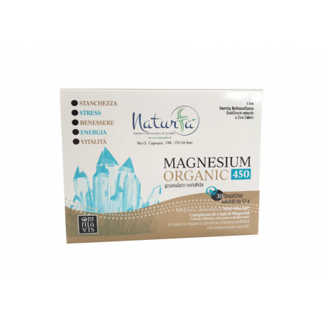 MAGNESIUM ORGANIC 450  MAGNESIO GRANULATO SOLUBILE 30 BUSTINE