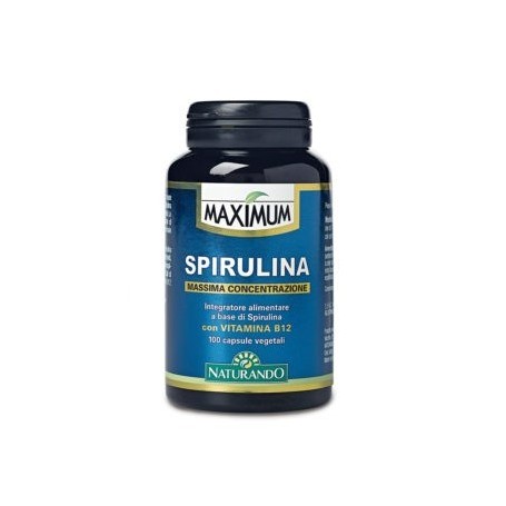 MAXIMUM SPIRULINA  Naturando 100 capsule