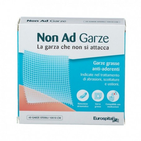 Non Ad Garze Eurospital 10X10 CM 40 pezzi
