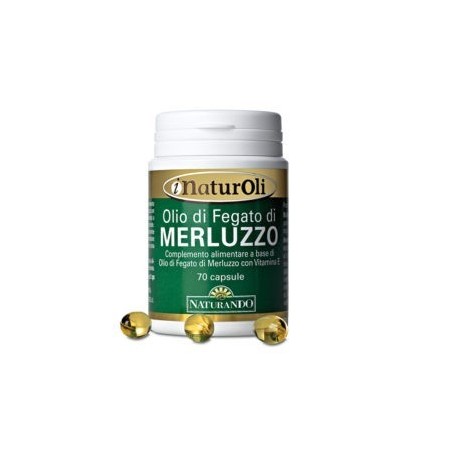 OLIO DI FEGATO DI MERLUZZO NATUROLI Naturando 70 capsule