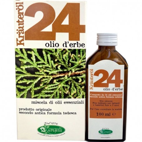 OLIO KRAUTEROL 24 MISCELA DI OLII ESSENZIALI  Sangalli 100ml