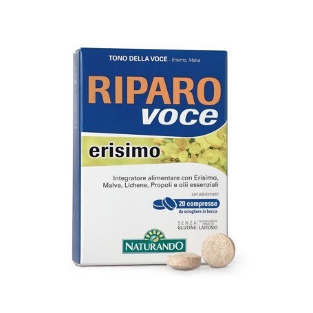 Riparo Voce Erisimo Naturando Blister Pack 20 capsule