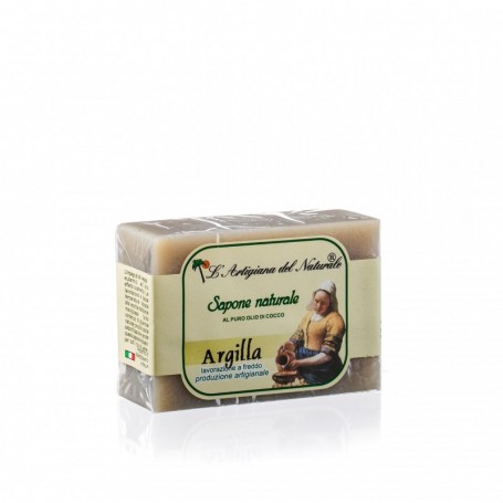 Sapone Naturale Vegetale Argilla da 100g