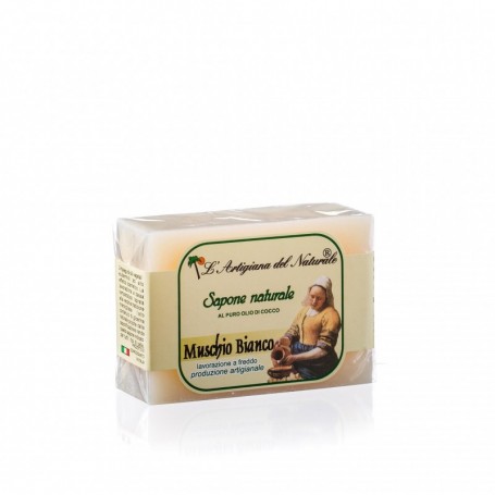 Muschio bianco (Sapone Naturale Vegetale) 100 gr