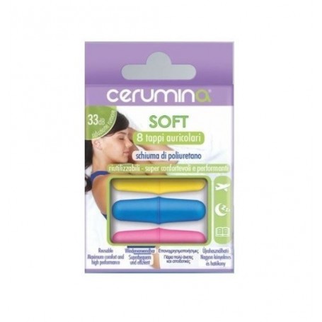 TAPPI AURICOLARI CERUMINA SOFT 8PZ