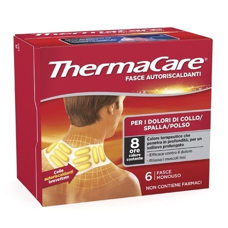 Thermacare Fasce Autoriscaldanti Collo/Spalla/Polso 6 Pezzi