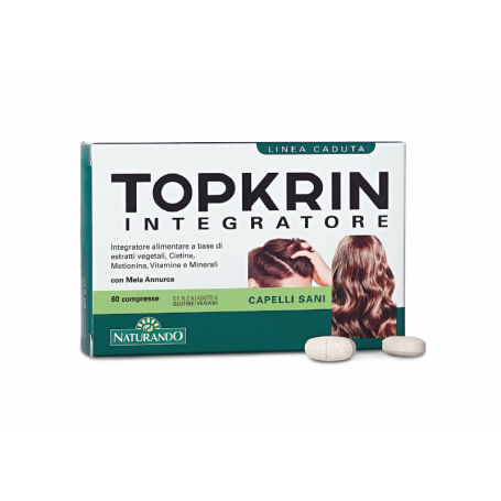 TOPKRIN INTEGRATORE ANTICADUTA  Naturando 60 capsule