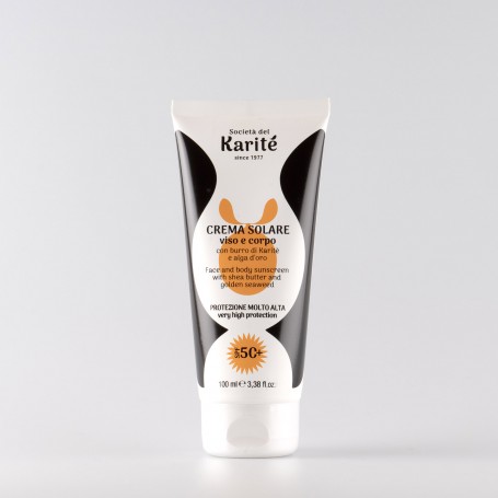 Crema Solare Viso E Corpo SPF 50+ da 100ml