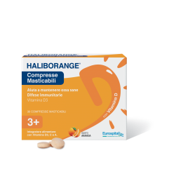 Haliborange compresse masticabili da 30 compresse