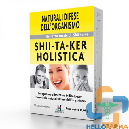 Sangalli ShiiTaKer Holistica Integratore per Difese Immunitarie 32 Capsule