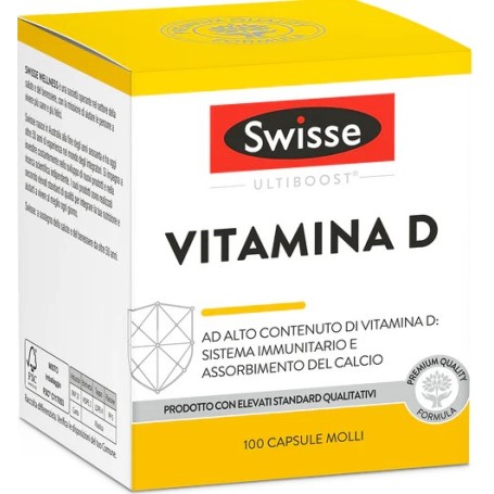 Swisse Vitamina D    100 capsule molli