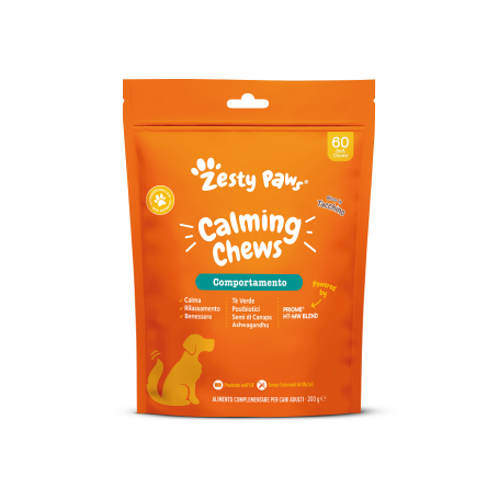 ZESTY PAWS CALMING Alimento complementare per cani adulti