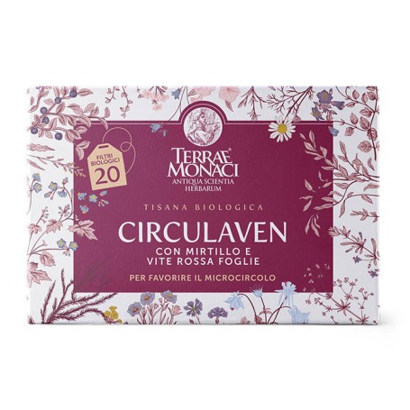 Tisana Circulaven TerraeMonaci 20 Filtri