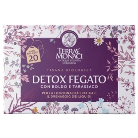 Tisana Detox Fegato TerraeMonaci 20 Filtri