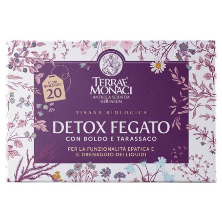 Tisana Detox Fegato TerraeMonaci 20 Filtri