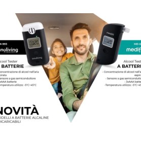 Innoliving Alcol Tester a batterie MD-644 Medifit