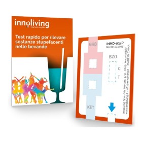 Innoliving Medifit Tester rapido per rilevare sostanze stupefacenti nelle bevande INMD-034P